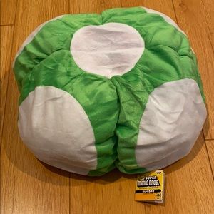Super Mario Bros Cosplay Green Mushroom Plush Hat